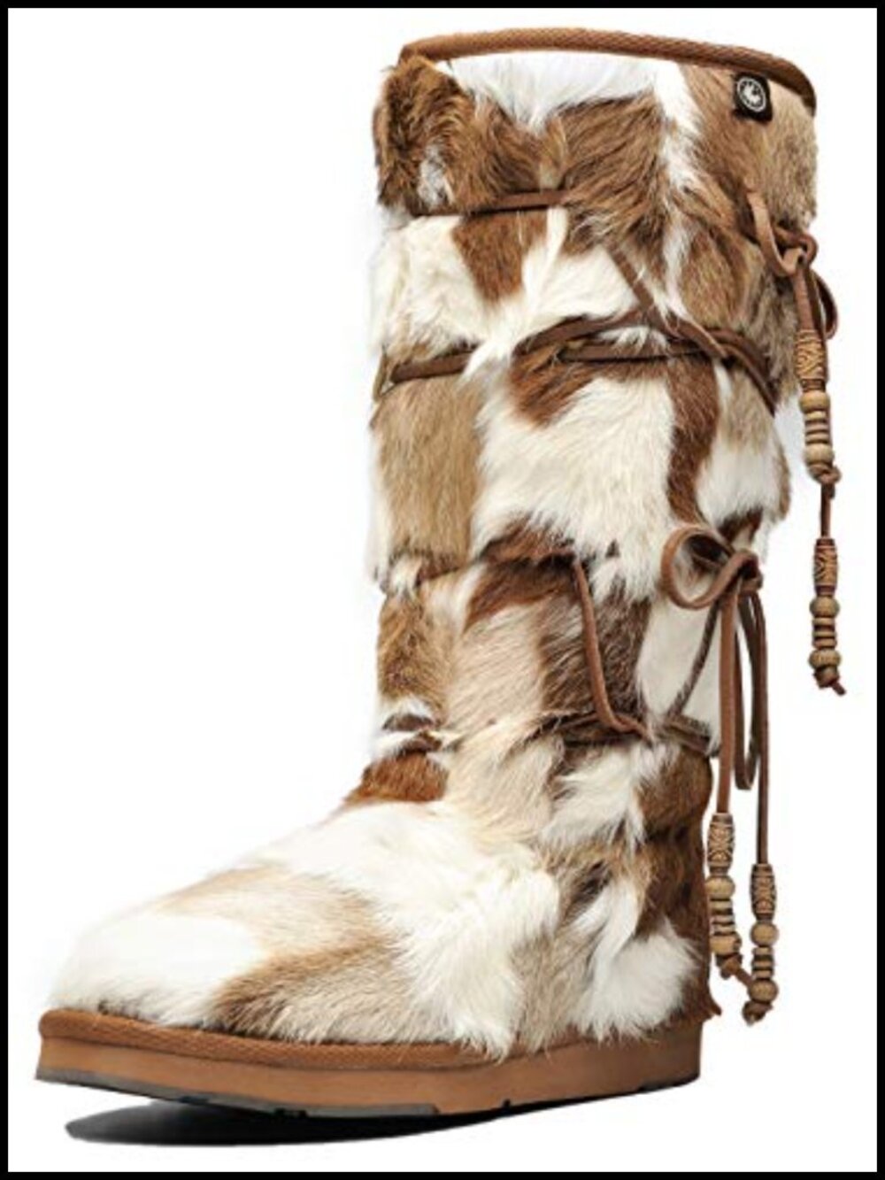 Comfort Suede Fur Shearling Knee High Winter Snow Boots